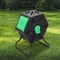 Compact Compost Bin Single Chamber Tumbler Efficient Weatherproof Composter 1