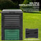 Outdoor Compost Bin Tumbler With Snapon Top Lid Gloves Durable EcoFriendly Composting Solution 3