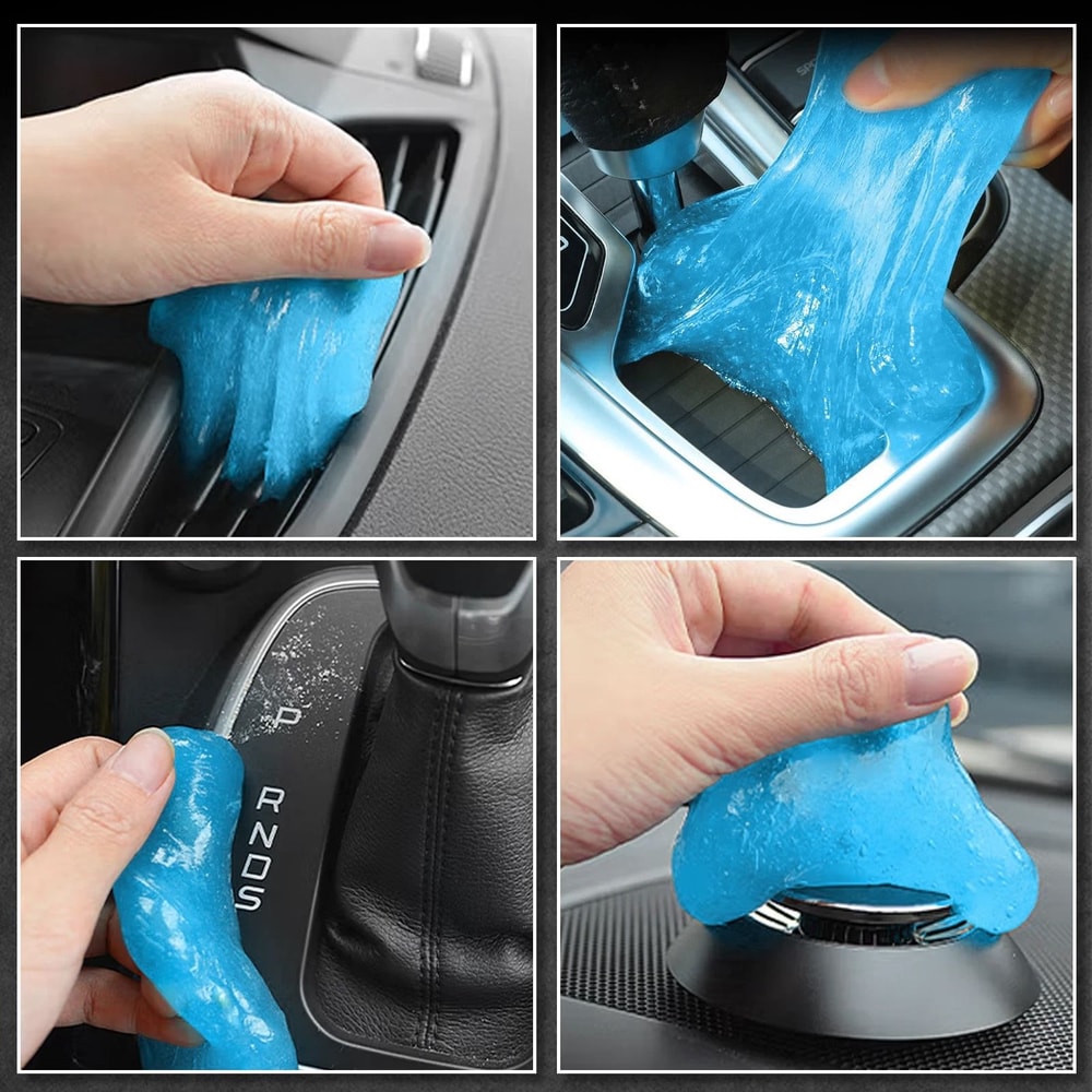 MultiPurpose Universal Cleaning Gel Jelly Gel For Keyboard Laptop Home Dust Removal Blue 4