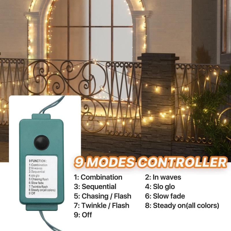 LED Waterproof Fairy String Lights For Parties Outdoor Decor 6