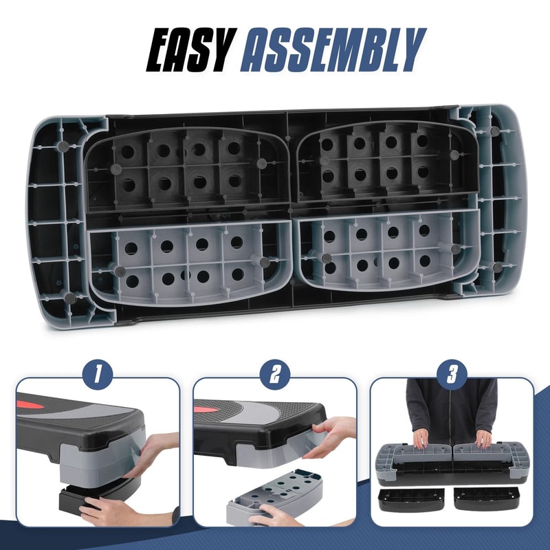 Adjustable Step Platform For Fitness Exercise Gym Workouts 2