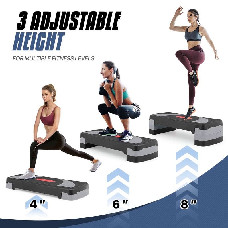 Adjustable Step Platform For Fitness Exercise Gym Workouts 6