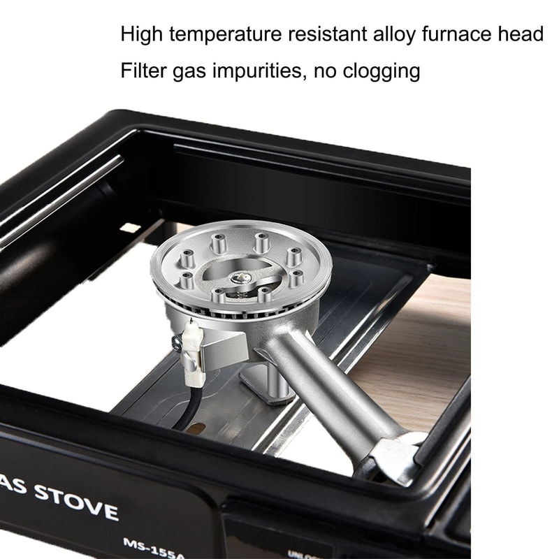 Portable Camping Stove With Windproof BBQ Grill For Outdoor Cooking 6