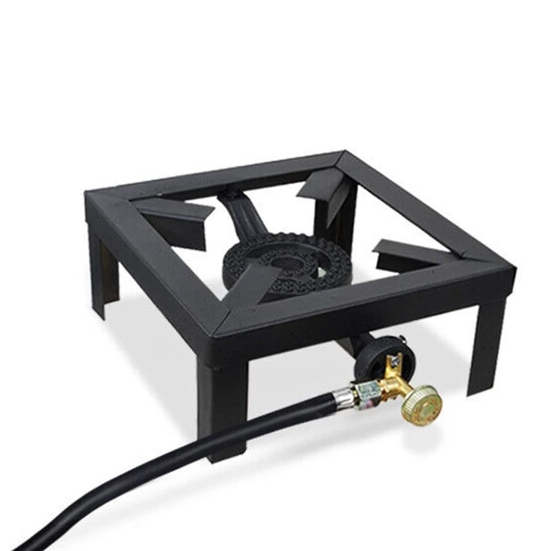 Portable Gas Camping Stove Burner Outdoor BBQ Cooker 6