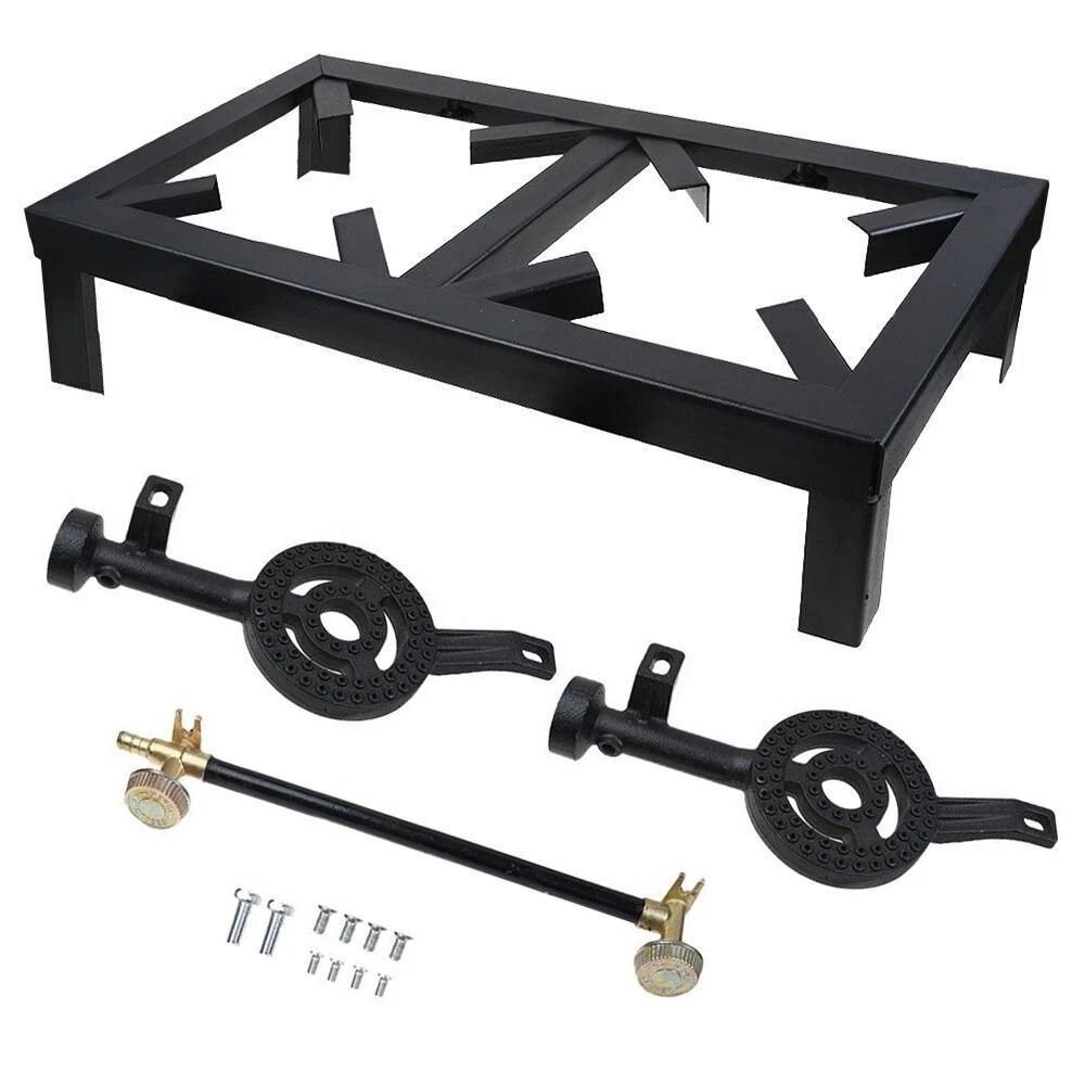 Portable Gas Camping Stove Burner Outdoor BBQ Cooker 10