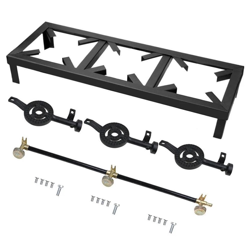 Portable Gas Camping Stove Burner Outdoor BBQ Cooker 11