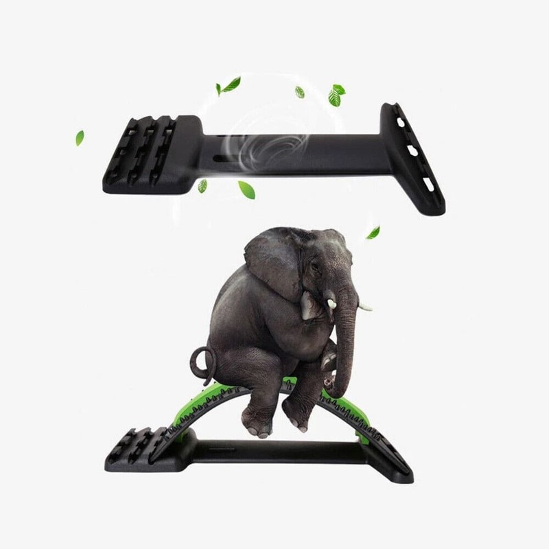 MultiLevel Back Stretcher Lumbar Support Device Pain Relief Posture Aid For Spine Health 2