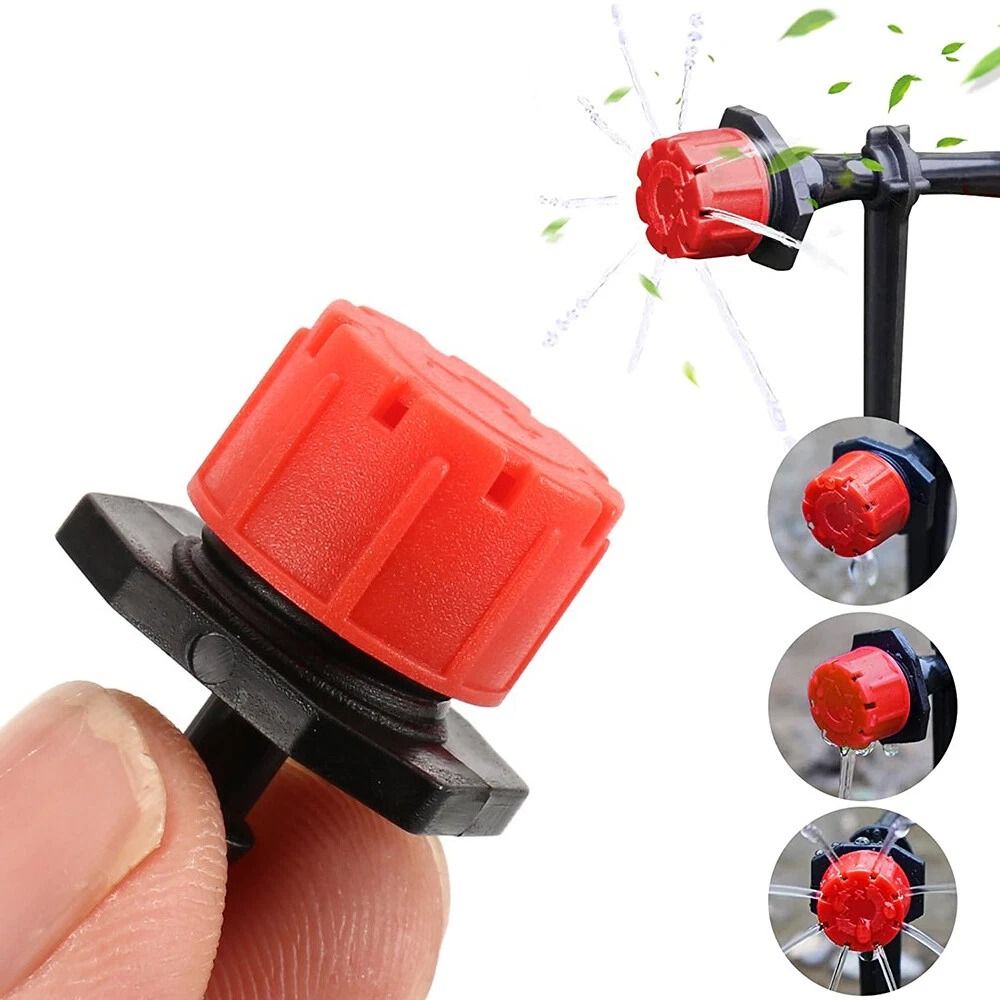 Adjustable Drip Irrigation Emitters Sprinklers For Garden Lawn Care 8