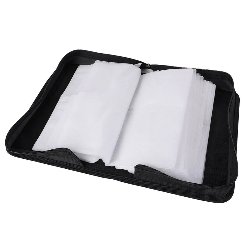 Storage Bag Portable Organizer Holder Wallet For Media Video 1