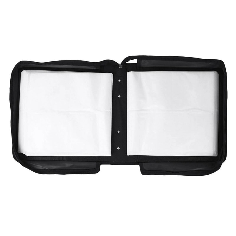 Storage Bag Portable Organizer Holder Wallet For Media Video 3