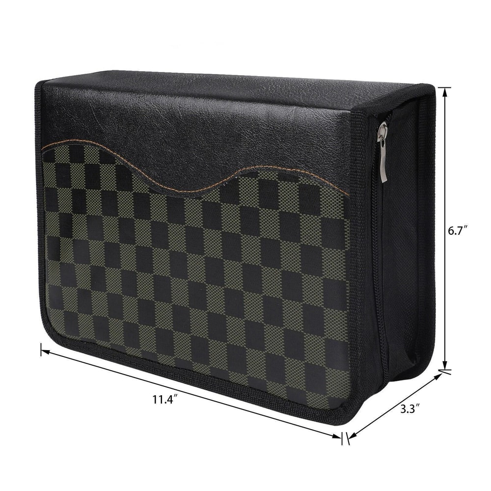 Storage Bag Portable Organizer Holder Wallet For Media Video 4