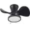 Ceiling Fan With LED Light Large Air Volume Remote Control For Dining Room 14