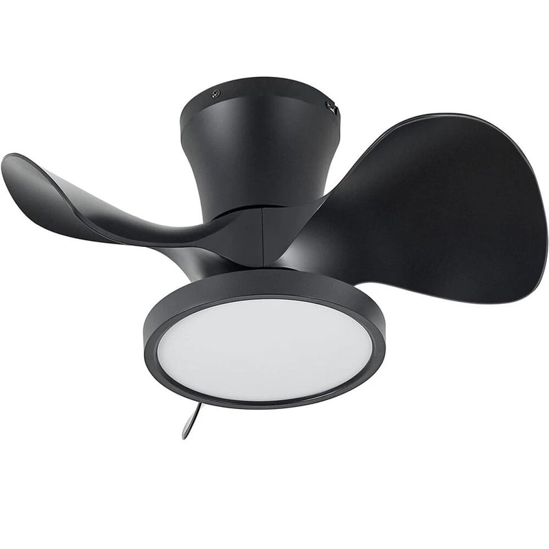 Ceiling Fan With LED Light Large Air Volume Remote Control For Dining Room 14
