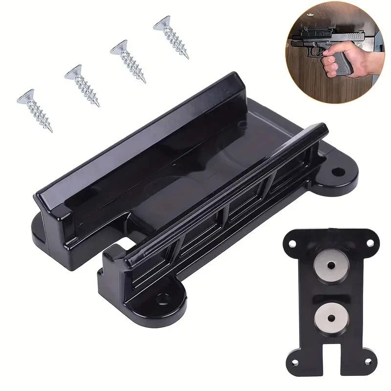 Magnetic Concealed Gun Holster Pistol Holder For Car Mount 5