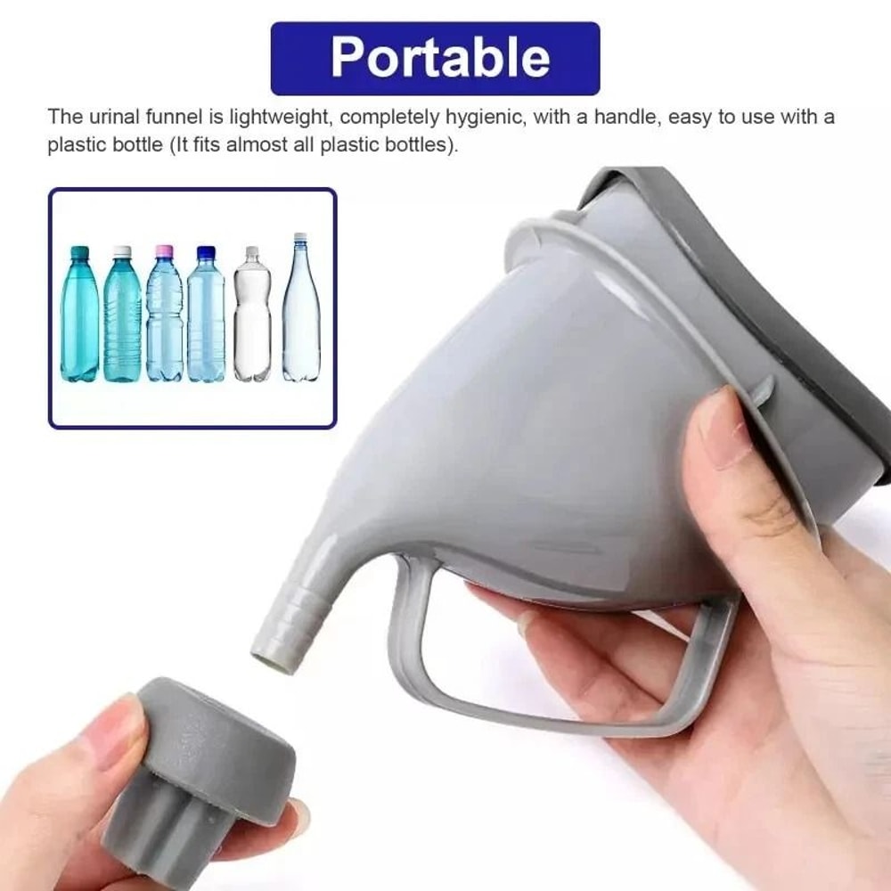 Male And Female Urinal Funnel Portable Travel Urine Device For Camping And Outdoor Use 0