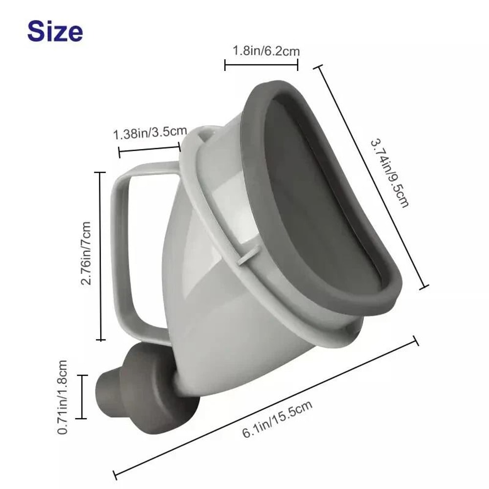 Male And Female Urinal Funnel Portable Travel Urine Device For Camping And Outdoor Use 5