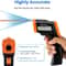 Infrared Laser Thermometer Gun NoContact Digital Temperature Tester For Precise Measurement 2