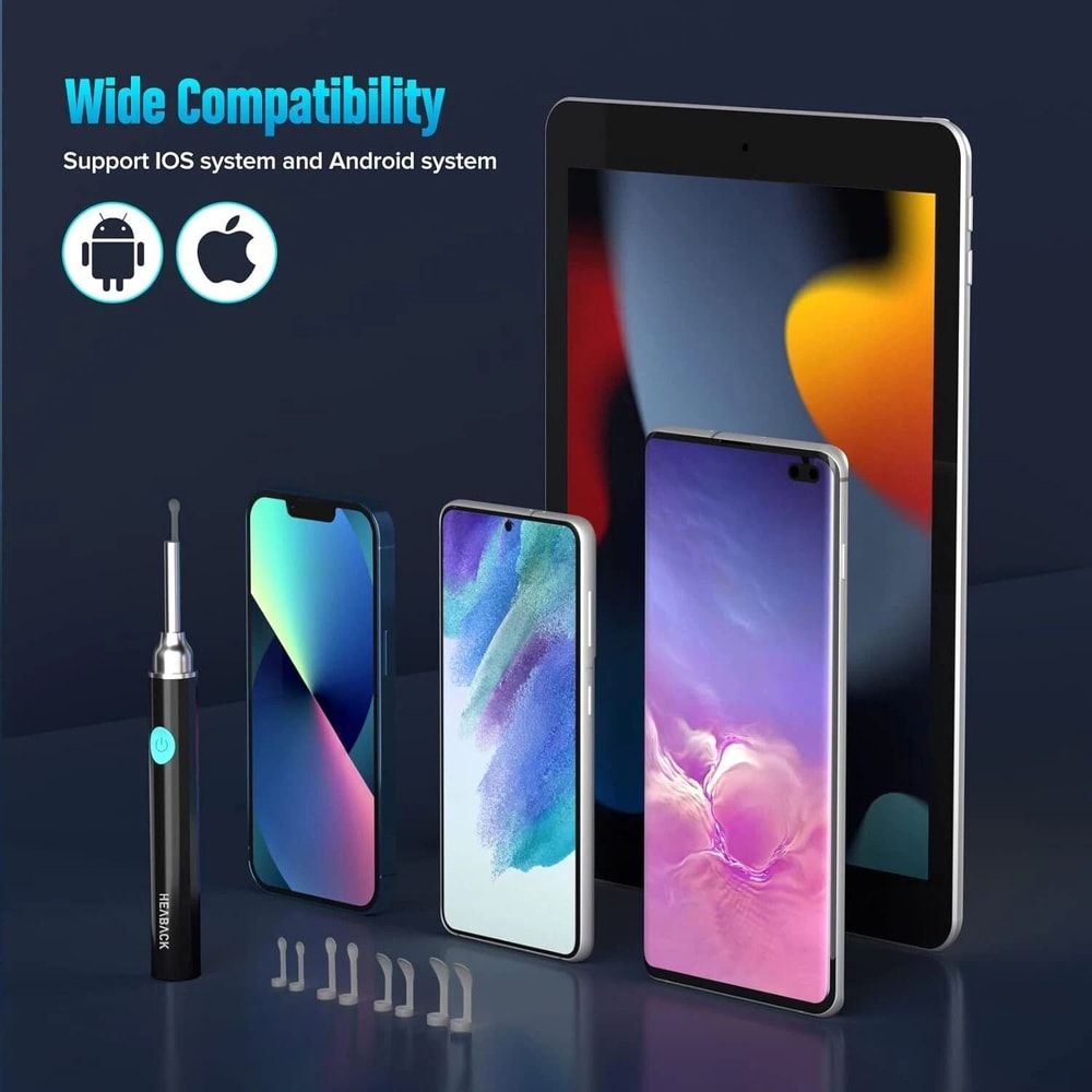 Ear Wax Cleaner With Camera And Light Professional Otoscope Removal Kit 3