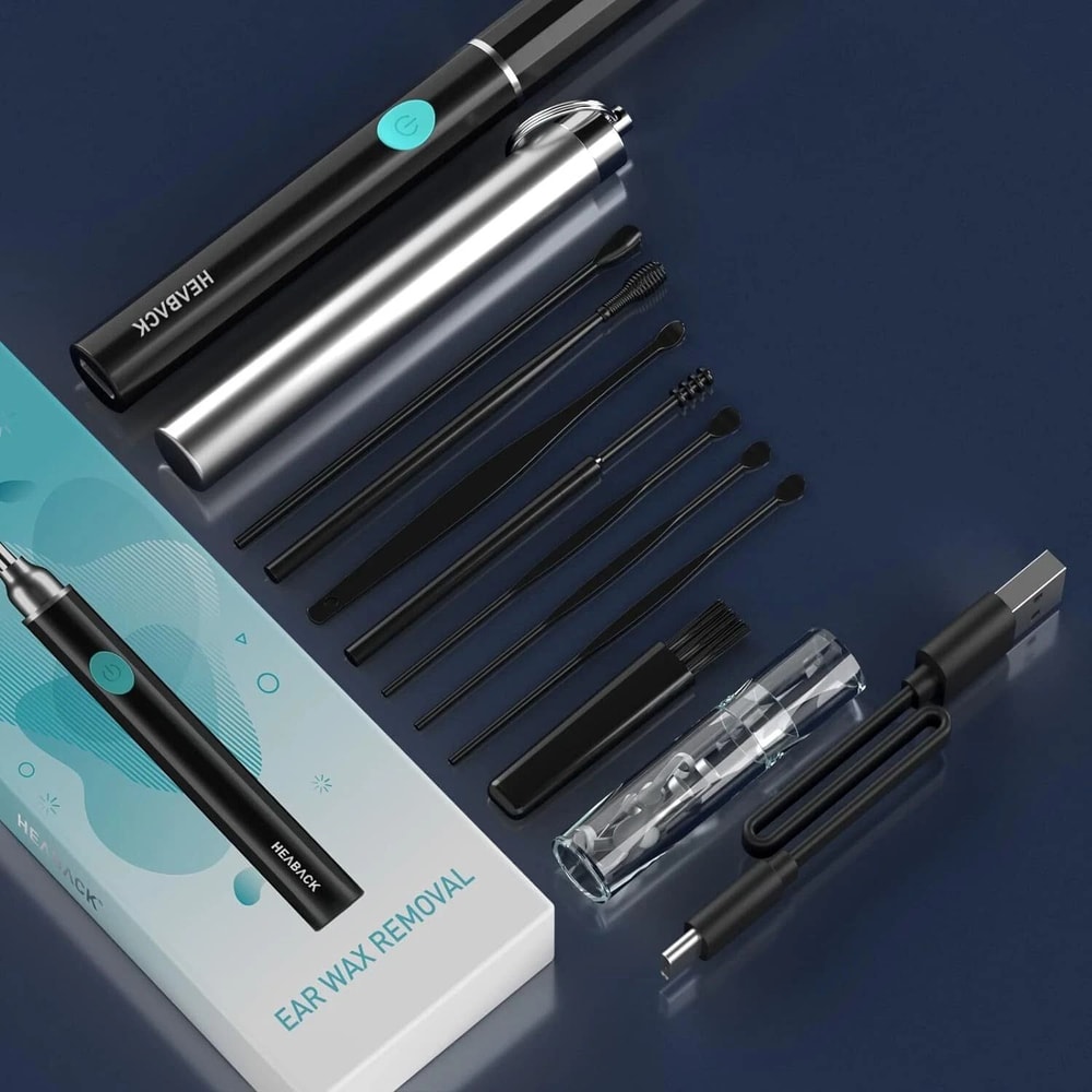 Ear Wax Cleaner With Camera And Light Professional Otoscope Removal Kit 7