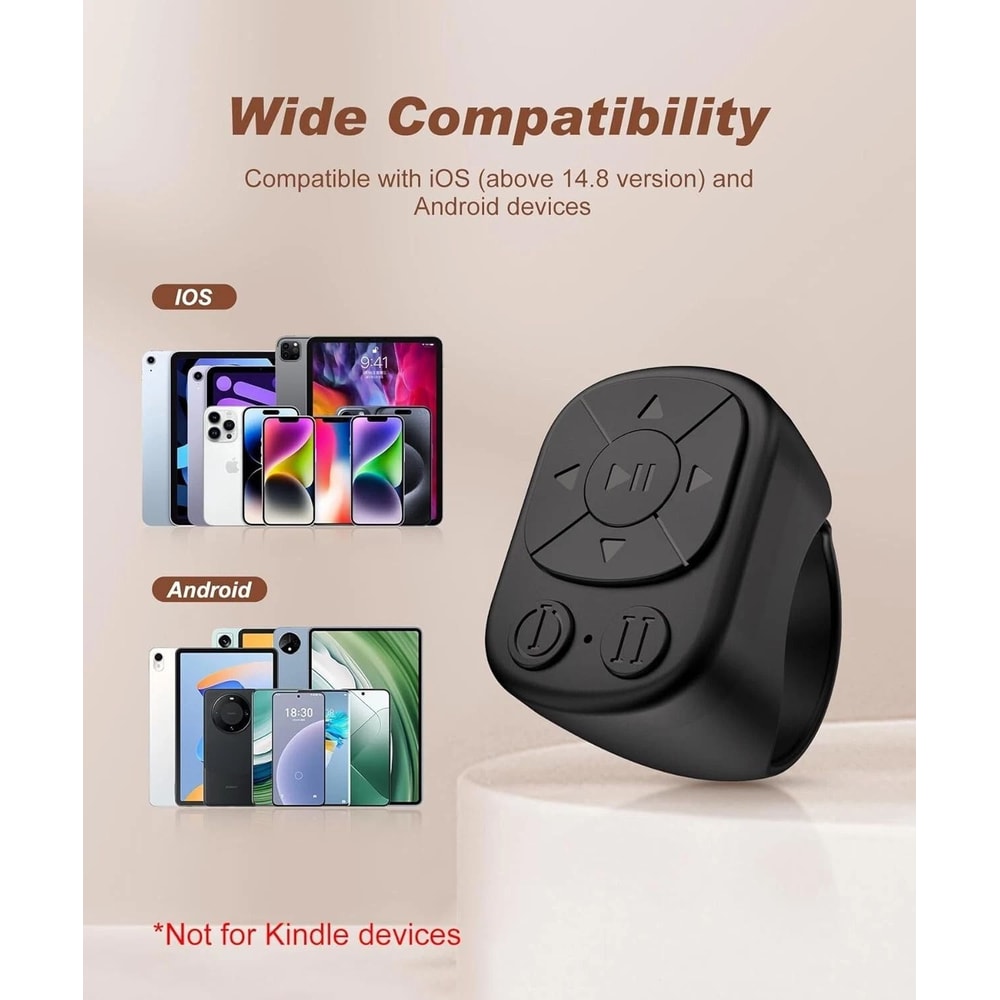TikTok Bluetooth Remote Control Scrolling Ring Page Turner For TikTok Videos 3