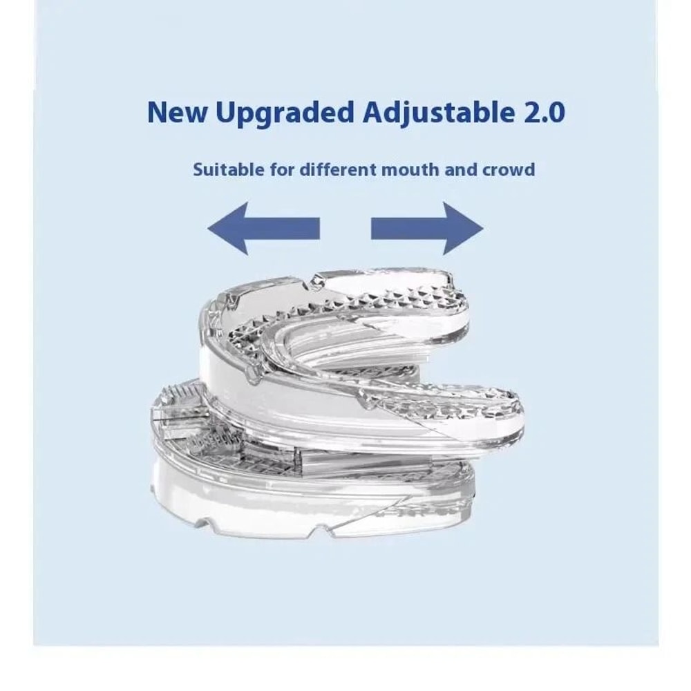Upgraded Adjustable AntiSnore Mouthpiece Sleep Aid Adjustable Mouth Guard For Snoring Relief 4