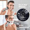 Men Magnetic Electric Shaver With Builtin Nose Trimmer For Precise Grooming 1