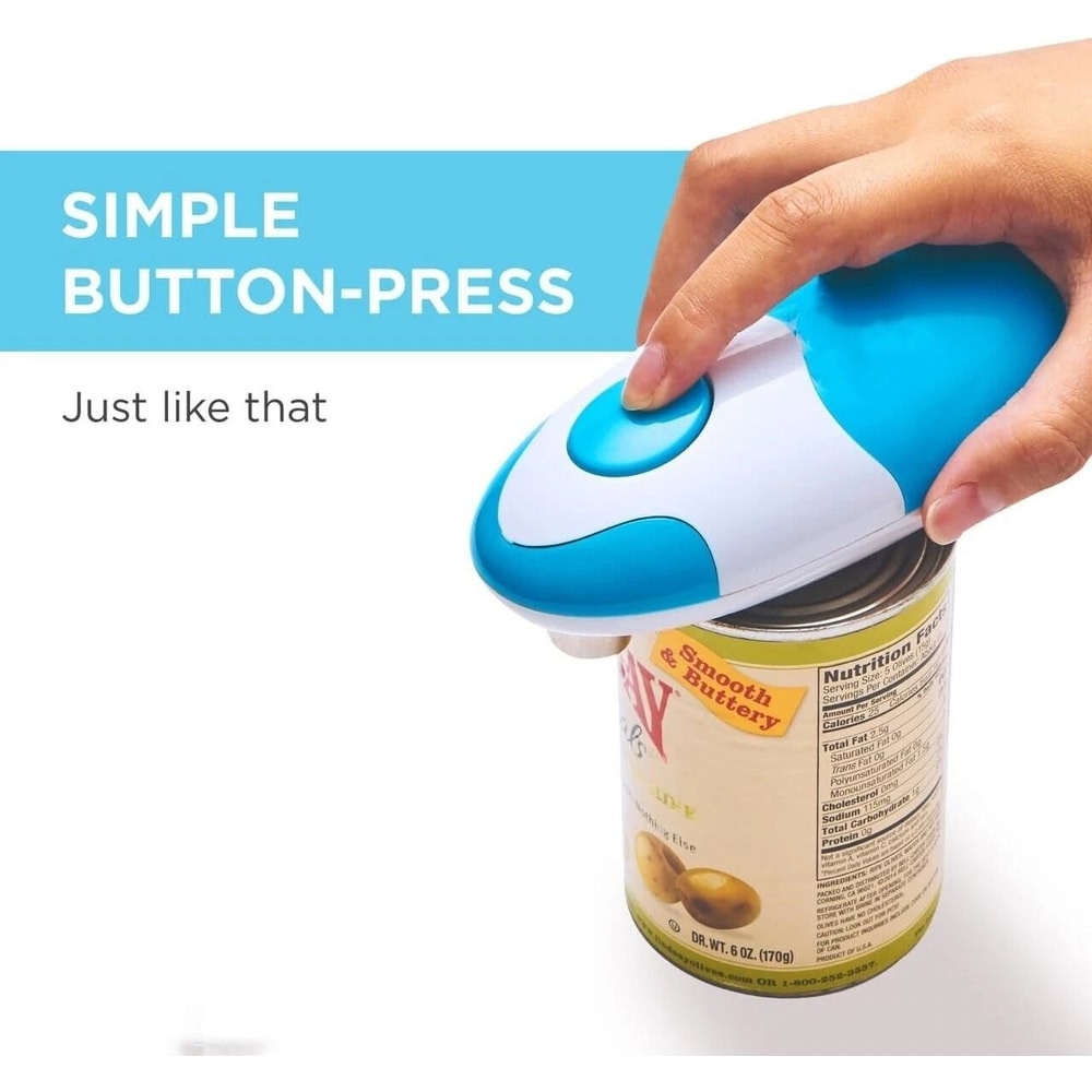 Electric Can Opener Automatic Smooth Edge Stainless Steel For Home Use 7