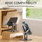 Aluminum Adjustable Tablet Stand Foldable Desktop Holder For Tablets Smartphones 2
