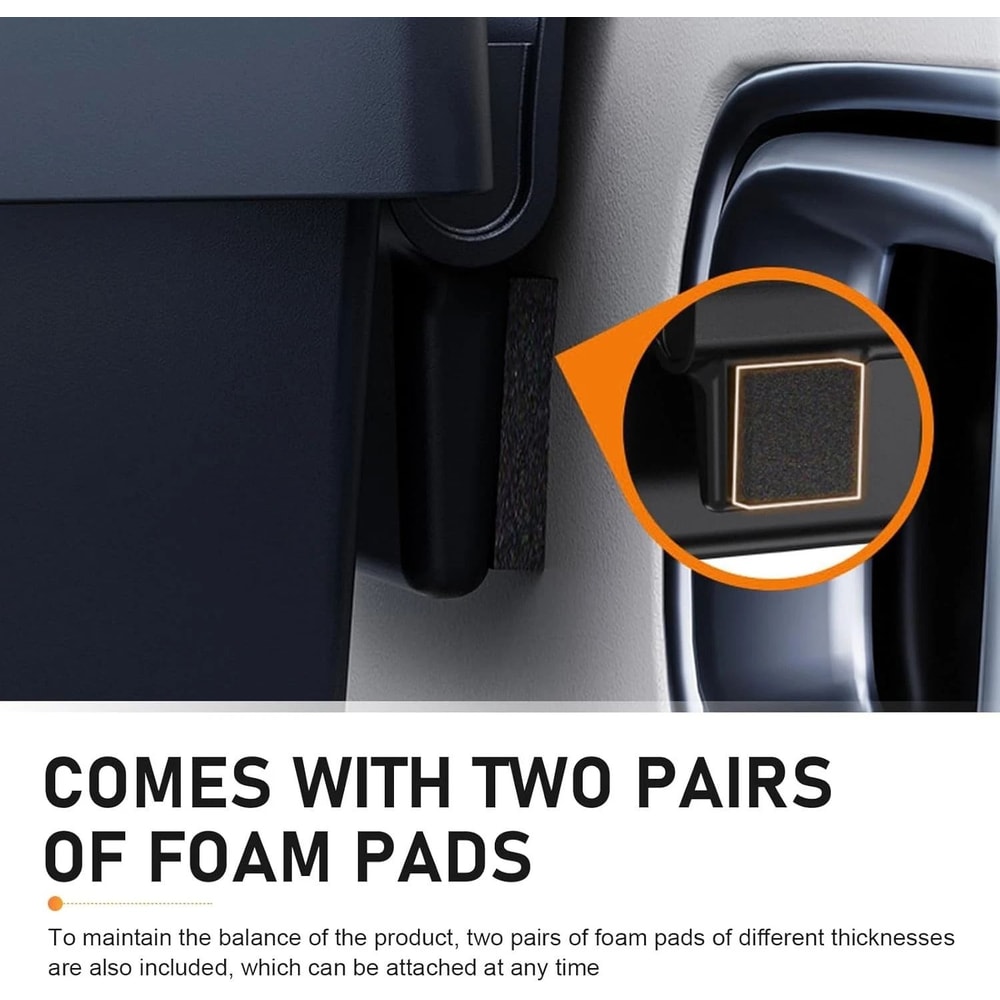 Hanging Car Door Window Cup Phone Holder Auto Storage Organizer Tray Rack 4