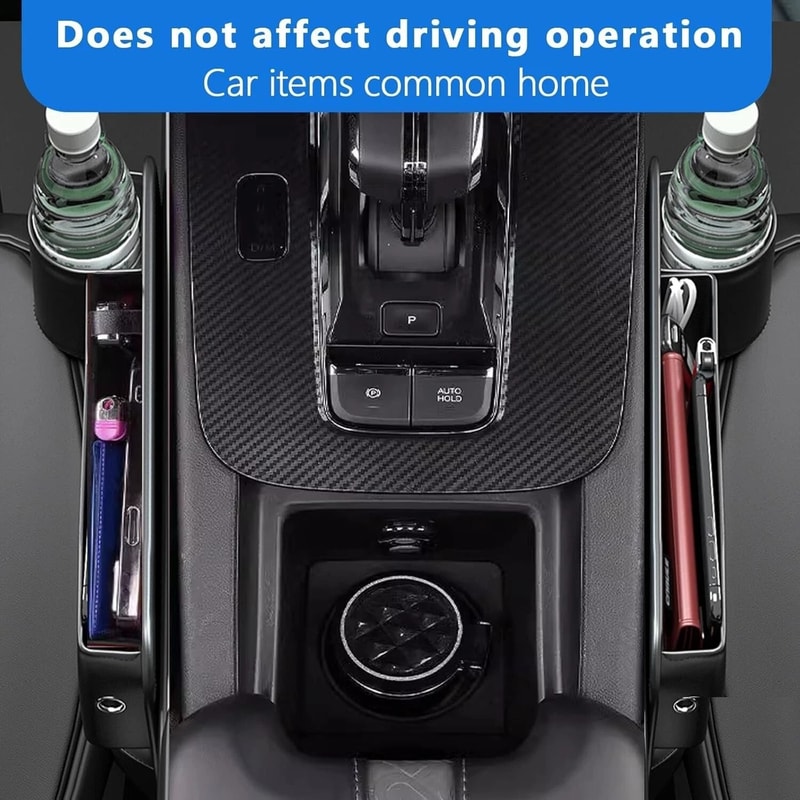 Car Seat Gap Filler Organizer Premium Storage Box For Van Car Interiors 4