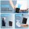 Portable Waist Fan Clipon Wearable Belt Personal Fan Rechargeable For Hours Of Cool Air 2
