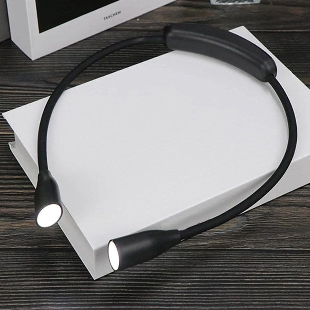 Rechargeable LED Neck Light Ideal Book Light For Reading Crafting And Camping 0