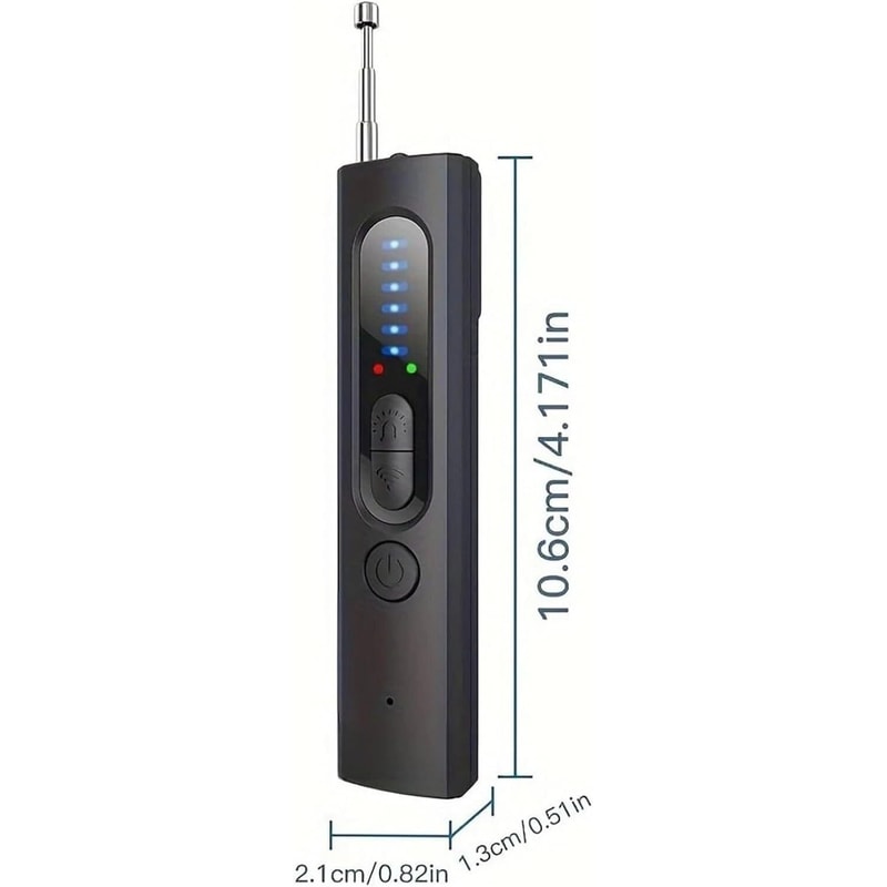Hidden Camera Detector And RF Signal Detector With Tracker Detection 3