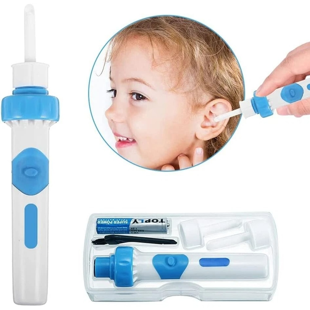 Electric Ear Cleaner Cordless Ear Wax Remover Vacuum For Safe Painless Cleaning 7