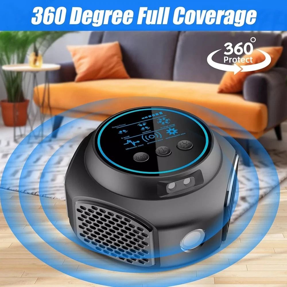 Advanced Ultrasonic Pest Repeller Plug In Mouse Repellent Indoor For Rats And Rodents 4