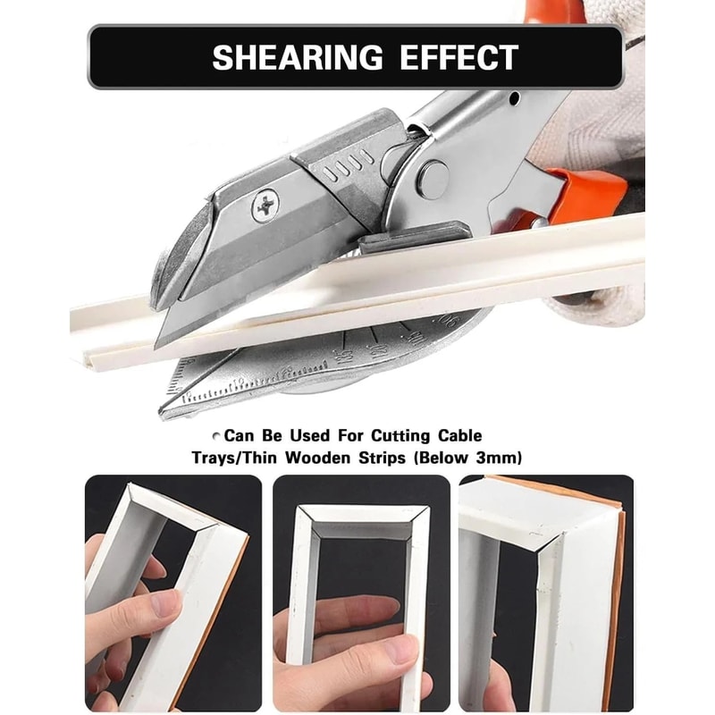 Adjustable Shears Multi Angle Cutter For PVC Trim And Wood 1