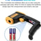 HighPrecision Infrared Thermometer Gun NoContact Digital Temperature Tester 8