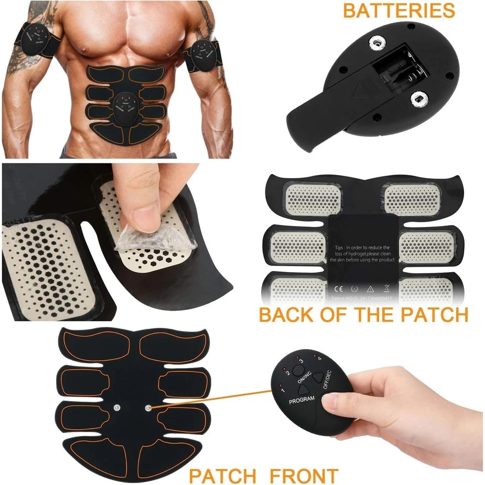 Abdominal Muscle Trainer Belt With EMS Technology For Toned Core 2