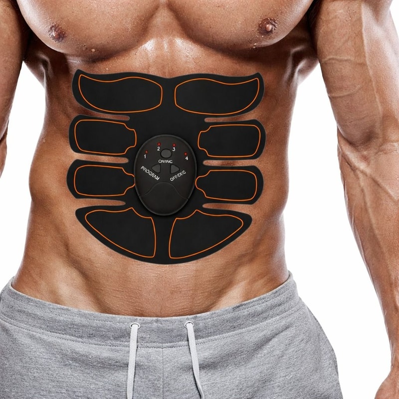 Abdominal Muscle Trainer Belt With EMS Technology For Toned Core 0
