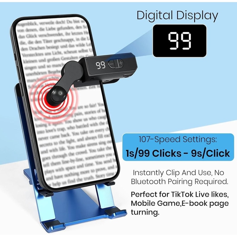 Automatic Phone Clicker Silent Auto Tapper For Games Social Media 1