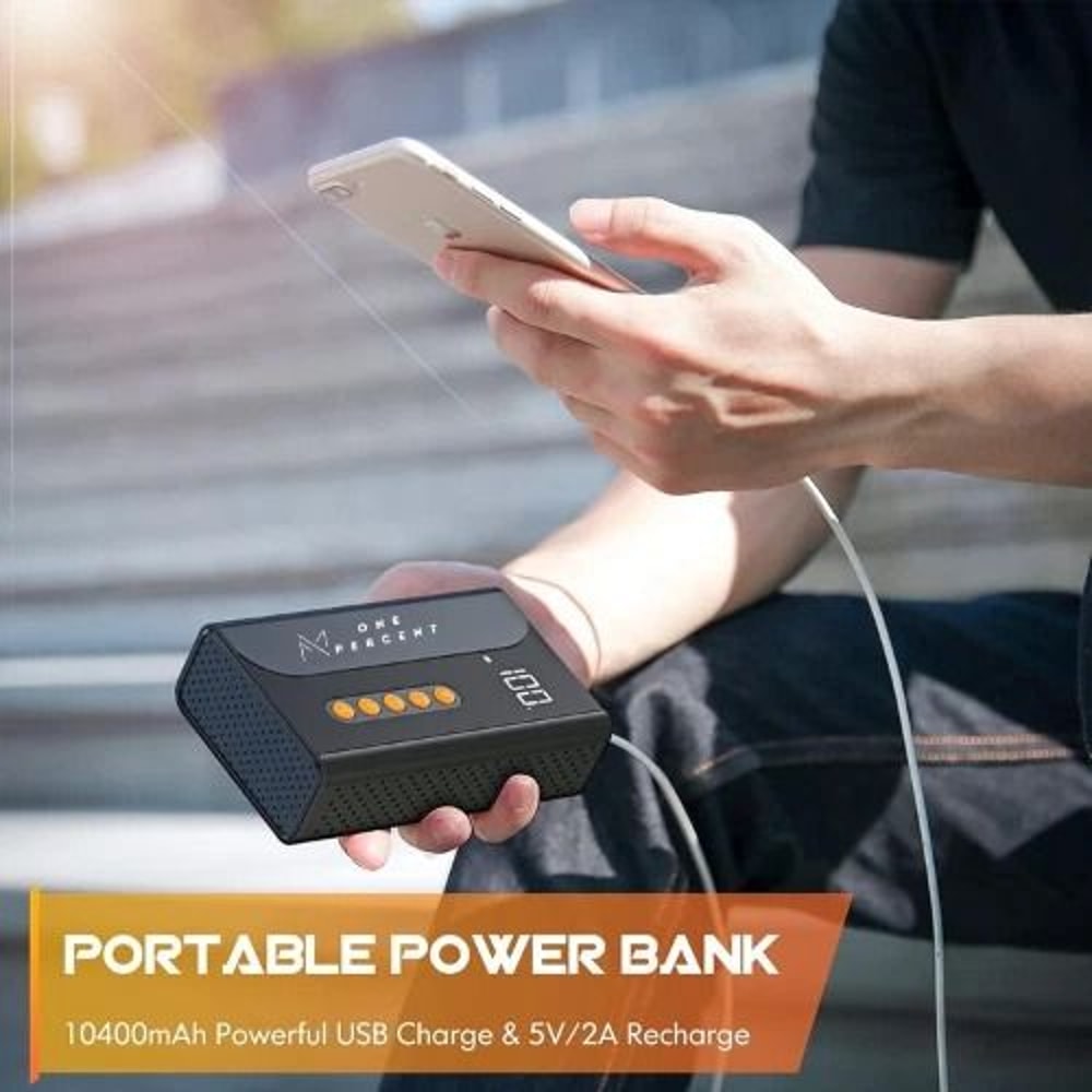 Portable Wireless Electric Tire Pump For Car Bicycle Balls 4