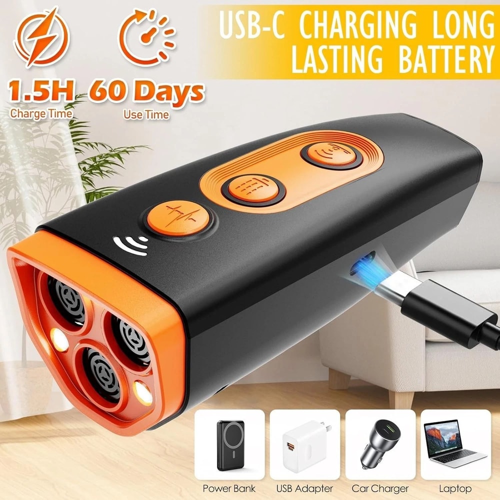 Ultrasonic Dog Repeller Anti Bark Stopper Humane Pet Training Tool 2