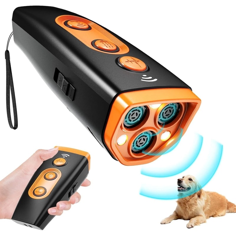 Ultrasonic Dog Repeller Anti Bark Stopper Humane Pet Training Tool 8