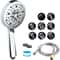 High Pressure Handheld Shower Head With Spray Settings 1