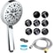 High Pressure Handheld Shower Head With Spray Settings 1