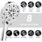 High Pressure Handheld Shower Head With Spray Settings 5
