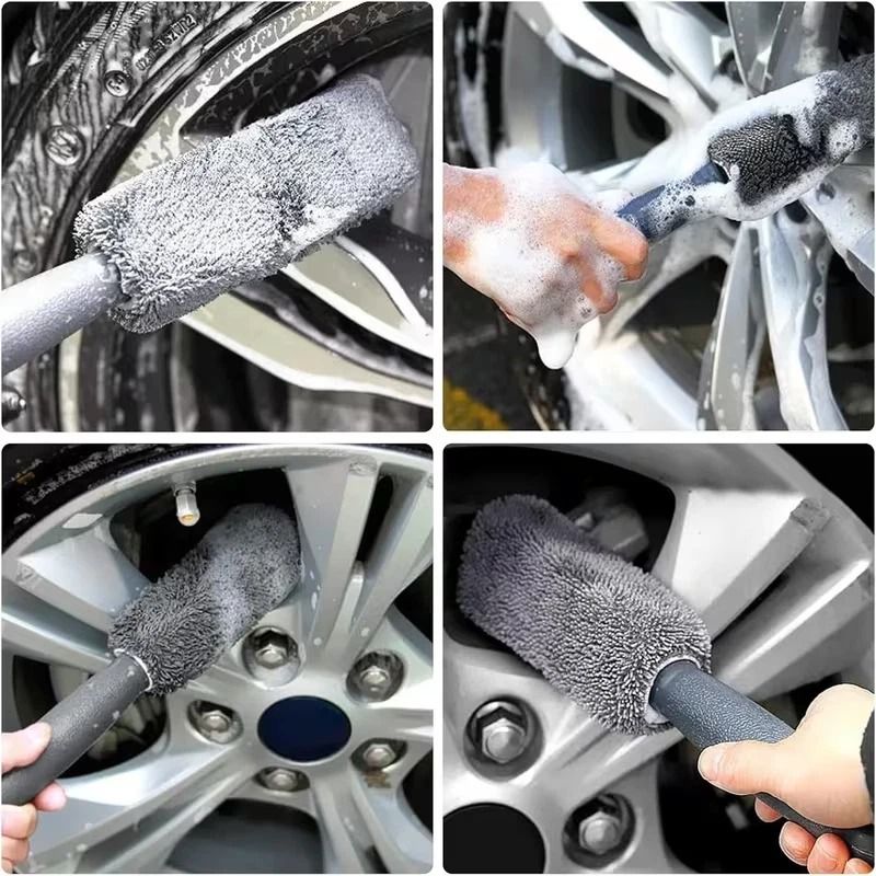 Car Wash Kit With Microfiber Towels Sponge Wash Glove For Ultimate Car Cleaning 0