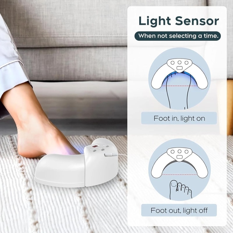 Advanced LED Nail Fungus Treatment Device For Toenail Repair Onychomycosis Care 3