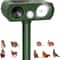 Solar Ultrasonic Animal Repeller For Dogs Cats Squirrels 0