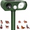 Solar Ultrasonic Animal Repeller For Dogs Cats Squirrels 0